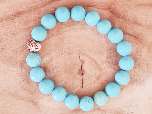 Bracelet turquoise anti douleur homme